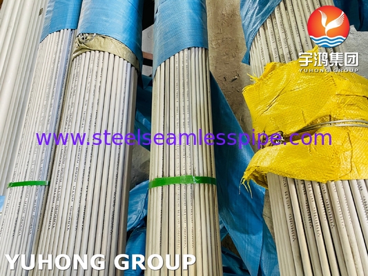 স্টেইনলেস স্টীল ওয়েল্ডড পাইপ A269 TP304 304L উচ্চ স্থায়িত্ব তাপ এক্সচেঞ্জার,কুলিং টাওয়ার,কন্ডেনসার অ্যাপ্লিকেশন জন্য