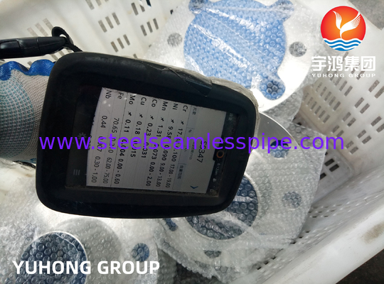 ASTM A182 F347, UNS S34700 স্টেইনলেস স্টীল ওয়েল্ড নেক ফ্ল্যাঞ্জ, উত্থাপিত মুখ, ASME B16.5