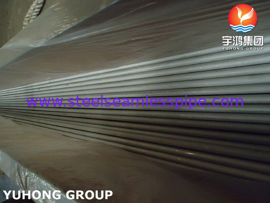 তাপ এক্সচেঞ্জার টিউব স্টেইনলেস স্টীল সিউমলেস টিউব রেফ্রিজারেশন সিস্টেমের জন্য টেকসই পিকলড অ্যানিলড টিউব