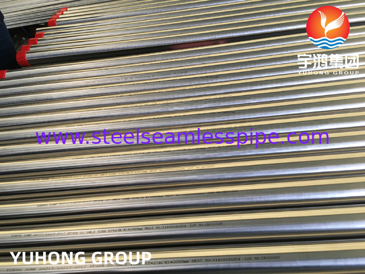 ASME SA213 ASTM A213 TP304 সিউমলেস স্টেইনলেস স্টীল তাপ এক্সচেঞ্জার টিউব