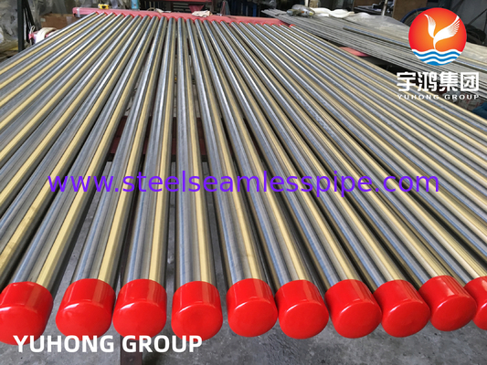 ASME SA213 ASTM A213 TP304 সিউমলেস স্টেইনলেস স্টীল তাপ এক্সচেঞ্জার টিউব
