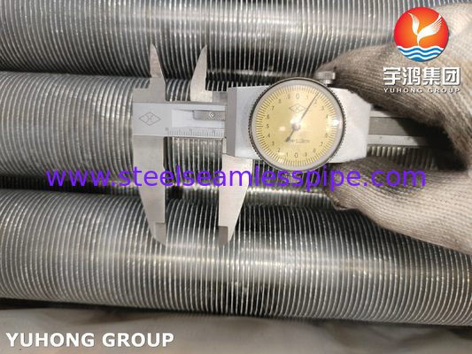 এক্সট্রুড ফিনড টিউব, ASME SA179 কার্বন স্টীল আল ফিনস সহ তাপ এক্সচেঞ্জার টিউব