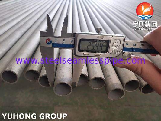 ASME SA789 S32205 ডুপ্লেক্স স্টেইনলেস স্টিল সীমলেস টিউব
