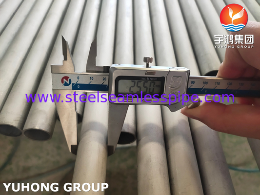 ASME SA789 / ASTM A789 S32205 ডুপ্লেক্স স্টেইনলেস স্টীল টিউব