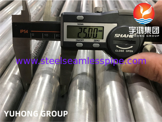 ASME SB622 N06022 Hastelloy C22 নিকেল অ্যালো স্টীল সিউমলেস টিউব