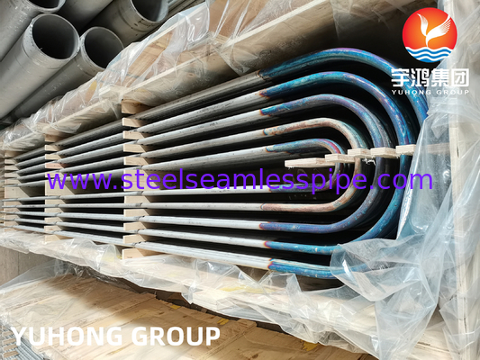 ASME SA213 TP316L স্টেইনলেস স্টীল U বন্ড টিউব জন্য তাপ এক্সচেঞ্জার এবং বয়লার