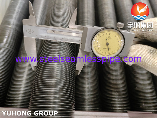 হিট এক্সচেঞ্জার অ্যাপ্লিকেশনের জন্য ASME SA179+Al1060 G-টাইপ/এমবেডেড ফিন টিউব