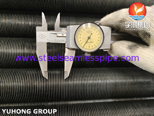 হিট এক্সচেঞ্জার অ্যাপ্লিকেশনের জন্য ASME SA179+Al1060 G-টাইপ/এমবেডেড ফিন টিউব