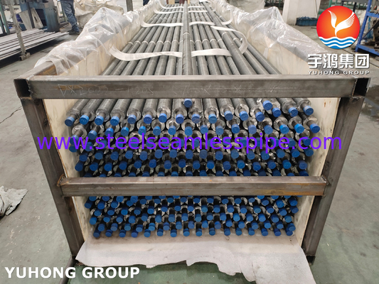 হিট এক্সচেঞ্জার অ্যাপ্লিকেশনের জন্য ASME SA179+Al1060 G-টাইপ/এমবেডেড ফিন টিউব