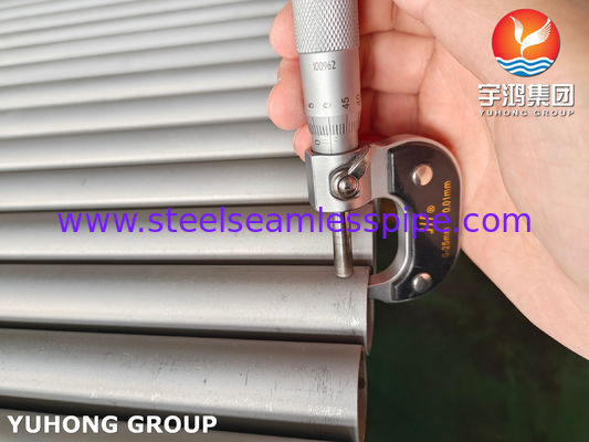 ASTM A268 TP410 / UNS S41000 / EN 1.4006 ফেরিটিক স্টেইনলেস স্টীল বিজোড় টিউব