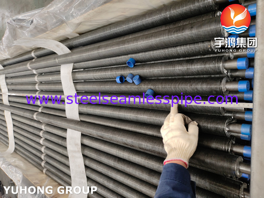 কনডেনসার হিট এক্সচেজার NDT-এর জন্য স্পাইরাল জি ফিনড টিউব ASTM A179 উপলব্ধ
