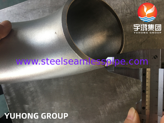 ASTM A403 / ASME SA403 WPS31254 স্টেইনলেস স্টীল সিউমলেস ফিটিং এলকোট বিটওয়েল্ড বি১৬9