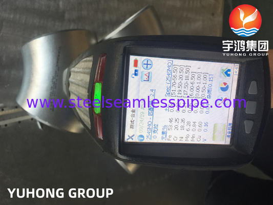 ASTM A403 / ASME SA403 WPS31254 স্টেইনলেস স্টীল সিউমলেস ফিটিং এলকোট বিটওয়েল্ড বি১৬9