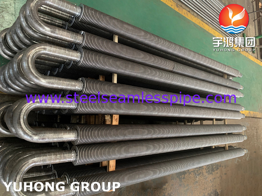 ASTM A106 এইচএফ ওয়েল্ডিং গ্রেড বি কার্বন ইস্পাত U বন্ড ফিন টিউব জন্য তাপ এক্সচেঞ্জার
