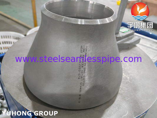 ASTM A815 UNS S32750 সুপার ডুপ্লেক্স স্টিল পাইপ ফিটিং  2507 রিডুসার