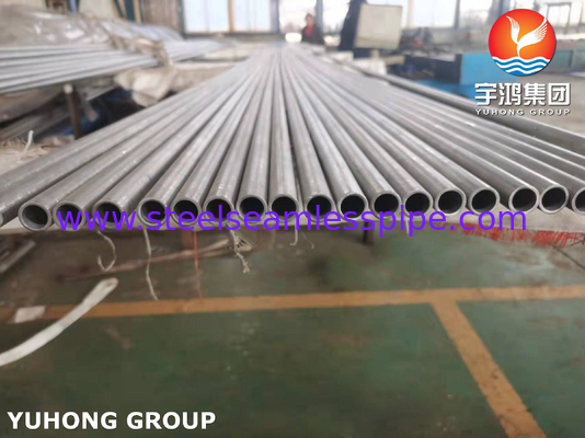 তাপ বিনিময়কারীর অ্যাপ্লিকেশনের জন্য ASTM A213 / ASME SA213 TP444 স্টেইনলেস স্টিল সীমলেস টিউব