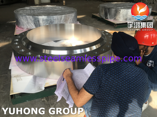 ASME SA182 F321H রাসায়নিক শিল্পের জন্য স্টেইনলেস স্টীল ফোরিং ফ্ল্যাঞ্জ