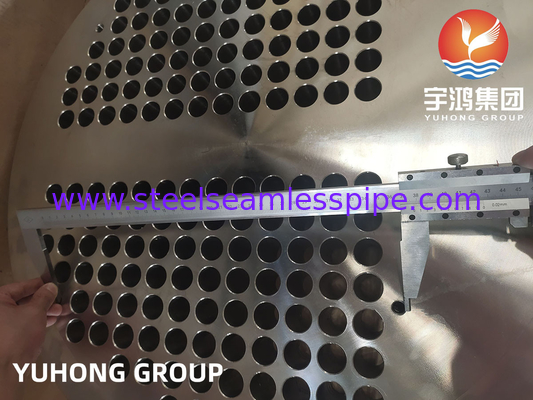 স্টেইনলেস-ক্ল্যাসিং টিউব প্লেট সহ ASTM A266 Gr.2 কার্বন