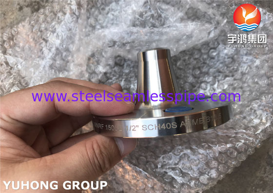 ASTM A182 F316L B16.5 স্টেইনলেস স্টীল ওয়েল্ড নেক আরএফ জল চিকিত্সার জন্য কাঠের ফ্ল্যাঞ্জ