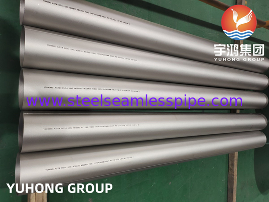 নিকেল অ্যালগ্রি স্টীল ASTM B514 UNS N08810 ইনকলোয় 800H ওয়েল্ডড টিউব