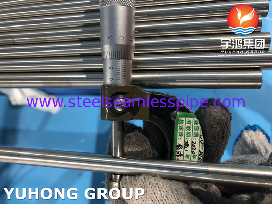 ASTM A270 TP316L সিউমলেস অস্টেনাইটিক এসএস স্যানিটারি টিউব