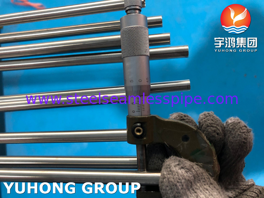 ASTM A270 TP316L সিউমলেস অস্টেনাইটিক এসএস স্যানিটারি টিউব