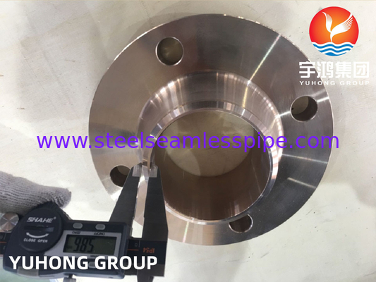 ASTM B151 C70600 কপার নিকেল অ্যালোয় কাঠের ফ্ল্যাঞ্জ ওয়েল্ডনেক উত্তোলিত মুখ B16.5 পাইপলাইন জন্য