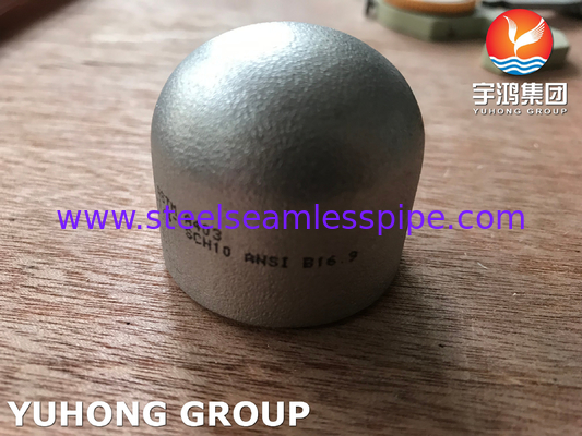 ASTM A403 WP304L 1.4307 শেষ ক্যাপ স্টেইনলেস স্টীল Buttweld ফিটিং