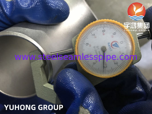 ASTM A815 WP-S UNS S32750 S32760 Elbow 90DEG LR 2'' SCH10S গ্যাস এবং তেল পাইপ,এয়ার বাষ্প পেট্রোলিয়াম গ্যাস ওয়াটার B16.9