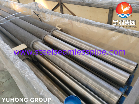 ASME SA106 Gr.B কার্বন ইস্পাত উচ্চ ফ্রিকোয়েন্সি ঝালাই ফিন টিউব কনডেনসার অ্যাপ্লিকেশন জন্য