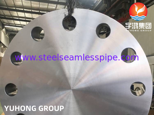ASTM A182 F22 অ্যালাে স্টিল ফ্ল্যাঞ্জ ফোরজড ব্লাইন্ড রাইজড ফেস B16.5