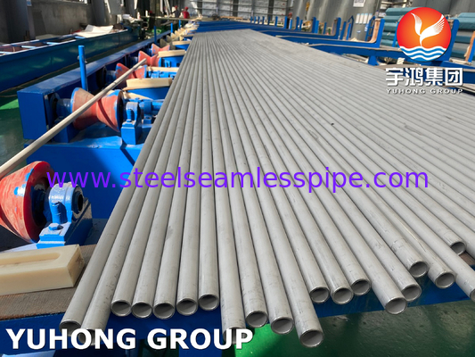 ASTM A213 TP321 1.4541 S32100 স্টেইনলেস স্টীল সিউমলেস টিউব কোল্ড টানা তাপ এক্সচেঞ্জার অ্যাপ্লিকেশন