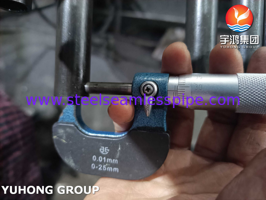 বোতল টিউব, এএসটিএম এ২১৩ টি৫, ১7362, K41545 তেল ও গ্যাস উদ্ভিদের জন্য সিউমলেস অ্যালগ্রি স্টীল টিউব