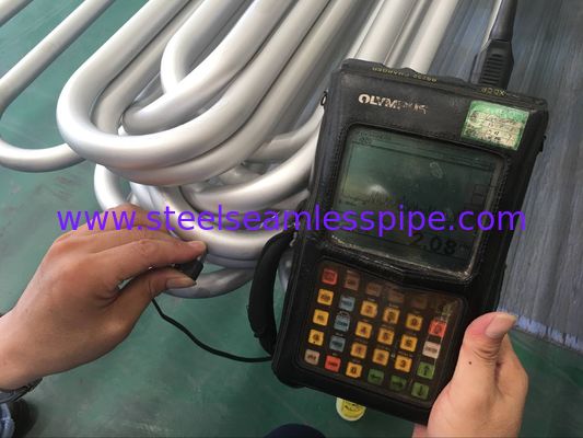 ASME SA213 / SA213M-2013, TP904L / UNS NO8904 স্টেইনলেস স্টীল U বেনড টিউব 19.05 মি এক্স এক্স 1.65 এমএম