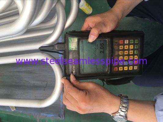 ASME SA213 / SA213M-2013, TP904L / UNS NO8904 স্টেইনলেস স্টীল U বেনড টিউব 19.05 মি এক্স এক্স 1.65 এমএম