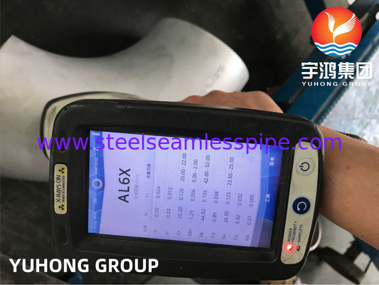 AL6X ASTM B366 অত্যাচারী পরিবেশ এবং উচ্চ তাপমাত্রা জন্য খাদ ইস্পাত ফিটিং