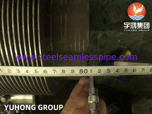 ASTM EN DIN ASTM A106 Gr.B A335 P5 P9 A312 TP304 317L স্টাড ফিন টিউব
