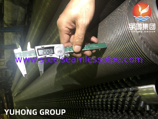 ASTM EN DIN ASTM A106 Gr.B A335 P5 P9 A312 TP304 317L স্টাড ফিন টিউব