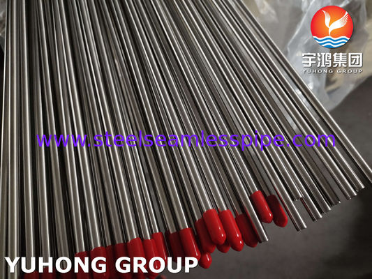 ASTM A269 TP316L স্টেইনলেস স্টীল উজ্জ্বল Annealed টিউব পোলিশ সমাপ্তি 320 Grit টিউবিং