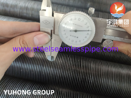 Asme Sa179 ব্যাসার্ধ 25.4mm Cs টিউব সঙ্গে এমবেডেড টাইপ Fins Fined টিউব