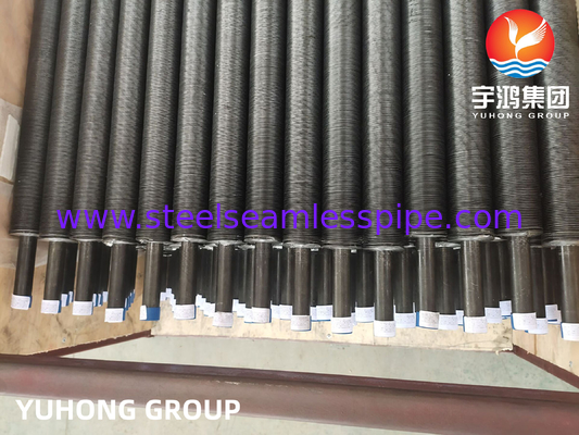 Asme Sa179 ব্যাসার্ধ 25.4mm Cs টিউব সঙ্গে এমবেডেড টাইপ Fins Fined টিউব