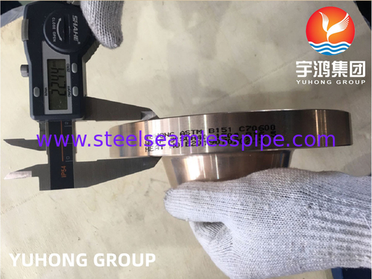 ASTM B151 C70600 1-1/4&quot; SCH40 #150 WN কপার নিকেল ফ্ল্যাঞ্জ ASME B16.5