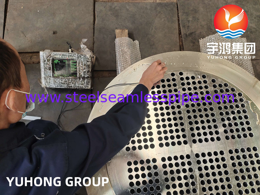 ASTM A182 F304, 304L, SUS304 স্টেইনলেস স্টীল টিউব শীট তাপ এক্সচেঞ্জার জন্য