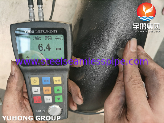 ASTM A234 WP9 CL1 90° ELBOW BW SR 5&quot; SCH40 সিউমলেস পাইপ ফিটিং