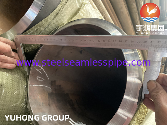 ASME SA335 P22 10 &quot;SCH120 সিউমলেস বয়লার পাইপ কালো পেইন্টিং বেভেলড শেষ