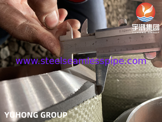 ASME SA335 P22 10 &quot;SCH120 সিউমলেস বয়লার পাইপ কালো পেইন্টিং বেভেলড শেষ