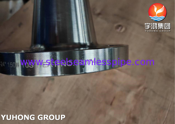 A182 F53 ((Uns S32750) সুপার ডুপ্লেক্স স্টিল ফ্ল্যাঞ্জ Wn Rf 150# Sch10s Asme B16.5