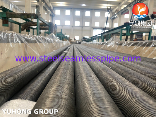 Asme Sa210 গ্রেড A1 কার্বন ইস্পাত ফিনড টিউবস এমবেডেড জি টাইপ অ্যালুমিনিয়াম ফিনস সহ