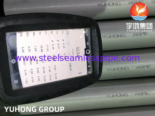 Asme Sa213 Tp347h স্টেইনলেস স্টীল সিউমলেস বয়লার টিউব GL অনুমোদিত