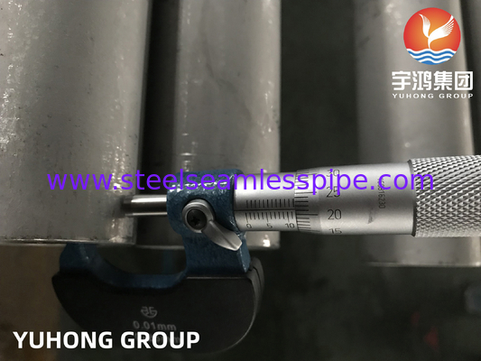 Asme Sa213 Tp347h স্টেইনলেস স্টীল সিউমলেস বয়লার টিউব GL অনুমোদিত